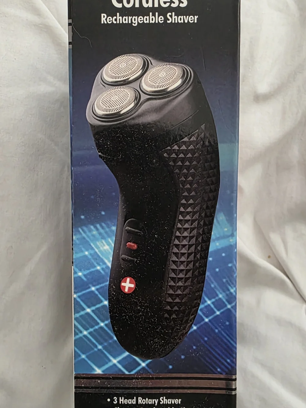 New Power Shaver Rechargeable Mens Shaver - Black